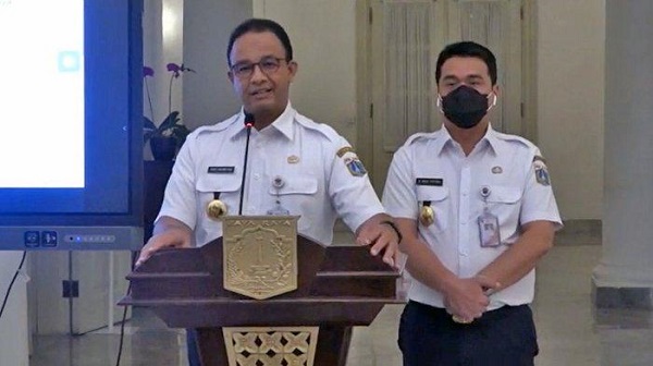 Menko Perekonomian Airlangga Sebut IHSG Anjlok karena Anies Umumkan PSBB Total, Ini  Respon Pemprov DKI Jakarta