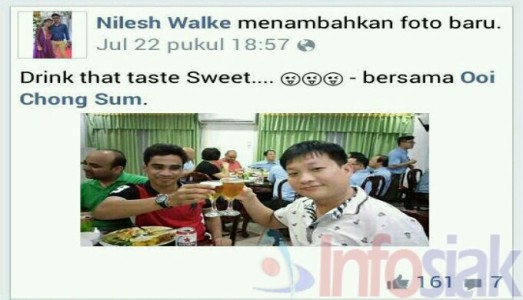 Cheers...Drink That Taste Sweet… Begini Serunya Pesta Minuman Naker Asing di Pabrik IKPP Perawang