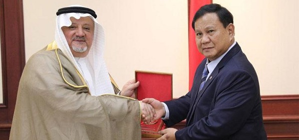 Bertemu, Prabowo dan Dubes Arab Saudi Tak Bahas Soal Habib Rizieq Shihab