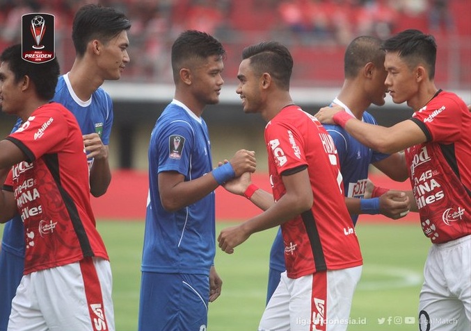 PIALA PRESIDEN 2018: Lewat Drama 5 Gol, PSPS Riau Kalah dari Bali United