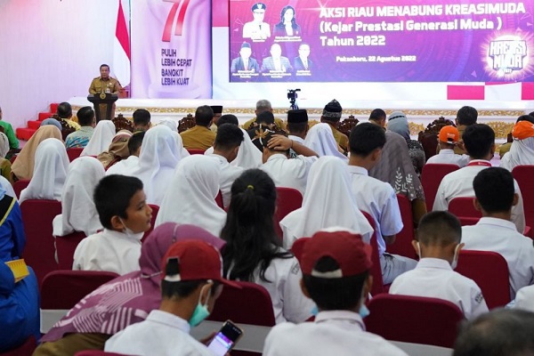 Budayakan Menabung, 896.301 Siswa di Riau telah Memiliki Rekening Pelajar