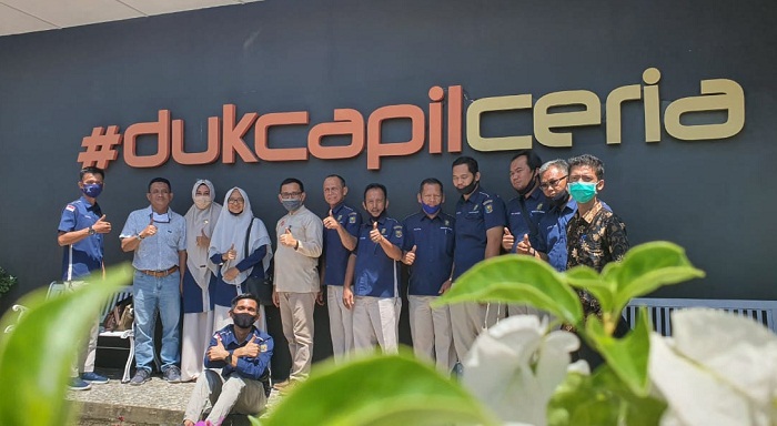 Disdukcapil Kampar Belajar Pelayanan Publik ke Padang Pariaman