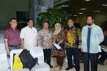 Bupati Bengkalis Hadiri Rakornas DOB  di Gedung Nusantara V DPRD DPD RI