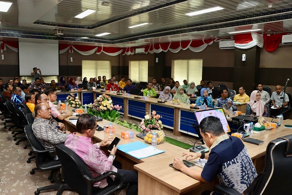 Bupati Kampar Pimpin Langsung Rakor Penerapan Manajemen Talenta ASN, Bupati Kampar Launching Simpegnas