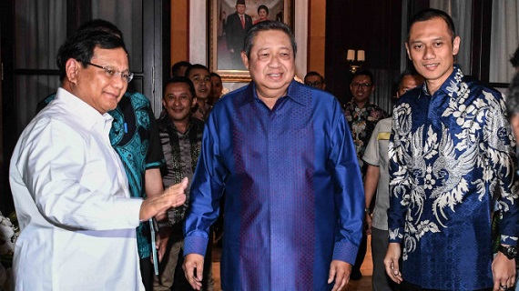 Hingga Proses Hukum di  Mahkamah Konstitusi, SBY  Minta Demokrat Bantu Prabowo-Sandi