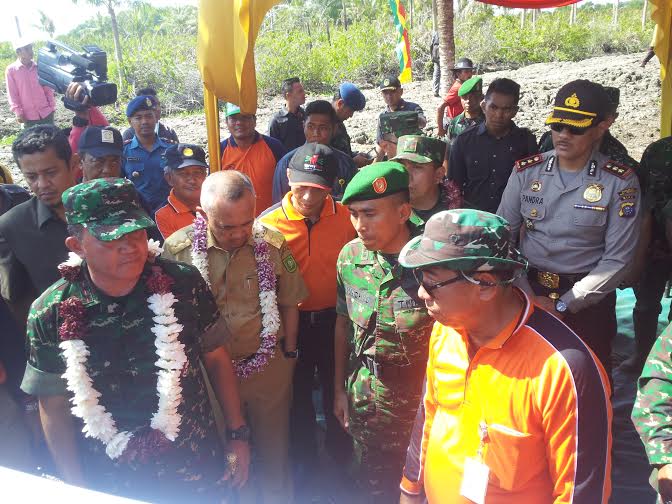 Pangdam I BB Canangkan TNI Cetak Sawah 1.400 Ha di Kepulauan Meranti