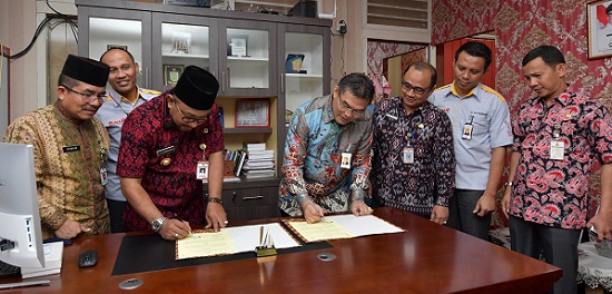 Pemko Tanjung Pinang Bersama Bank Riau Kepri Siap Laksanakan Transaksaksi Non Tunai