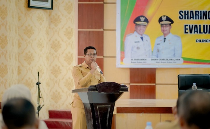 Kasda Rohil Punya Rp200 Miliar, Namun Serapan  Rendah,  Jhony Charles Ingatkan OPD...