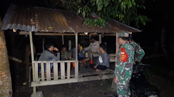 Polsek Cerenti dan Koramil 06/ Cerenti Gelar Operasi Pekat Gabungan