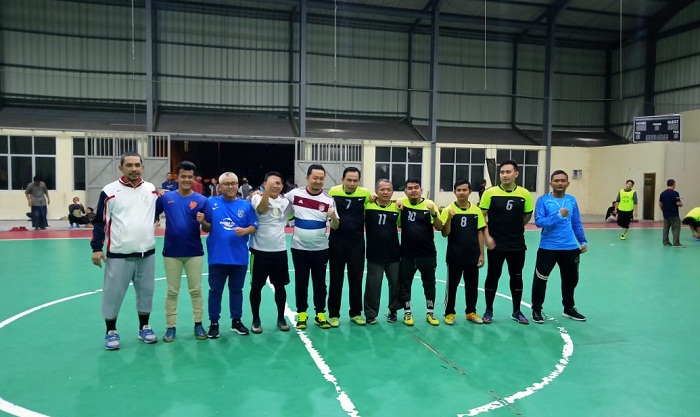 Komisi V DPR-RI Adakan Eksibisi Futsal dengan Dewan Dakwah Kampar 