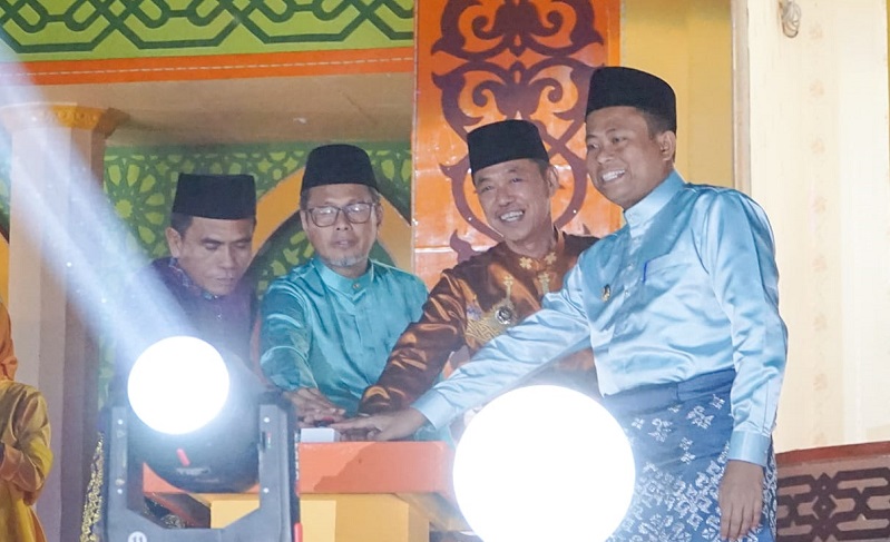Bupati Afrizal  Buka MTQ  ke XVIII Tingkat Kabupaten Rohil Tahun 2023