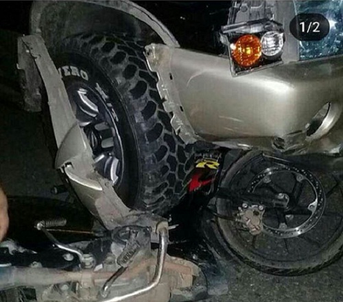 Pegawai di Dinas PUPR Kuansing Tewas Setelah Motornya Tabrakan dengan Nissan Terrano