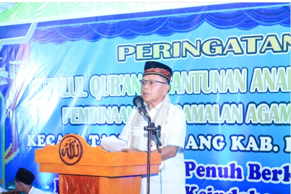 Bupati Asmar Safari Ramadan di Desa Teluk Samak