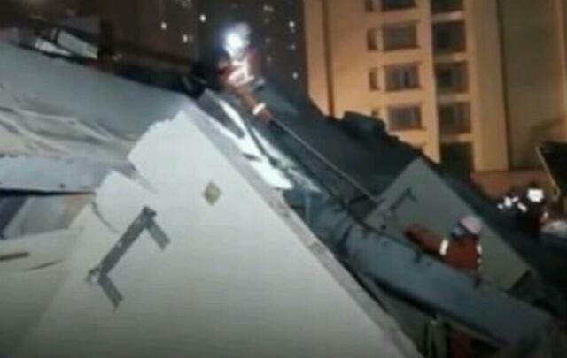 Tragis! Hotel Tiba-tiba Ambruk, 70 Pasien Suspect Virus Corona Tertimbun