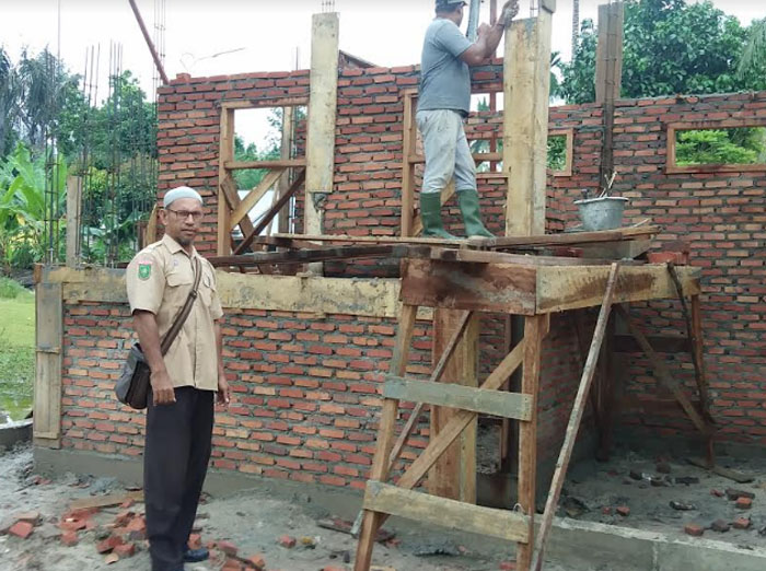 Miris! Sejak 1981, Inilah Bangunan DAK yang Didapat SD Negeri 014 Rambah-Rohul