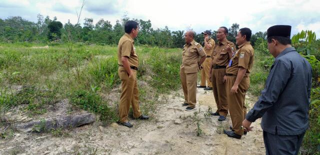 Bangun SMP, Warga Lubuk Ogung Hibahkan Tanah 2 Hektar, HM Harris: InsyaAllah akan Dibangun