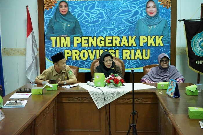 Lakukan Koordinasi dan Konsultasi, Pokja 1 TP PKK Dumai Sambangi PKK Provinsi Riau