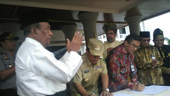 AKHIRNYA... Kas Daerah Rohul Kembali Dipindah ke Bank Riau Kepri