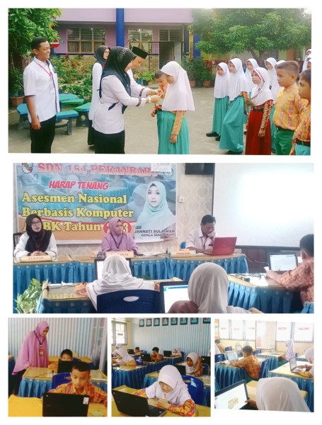 Ukur Kompetensi Literasi Siswa, 30 Murid SDN 184 Pekanbaru Ikuti ANBK