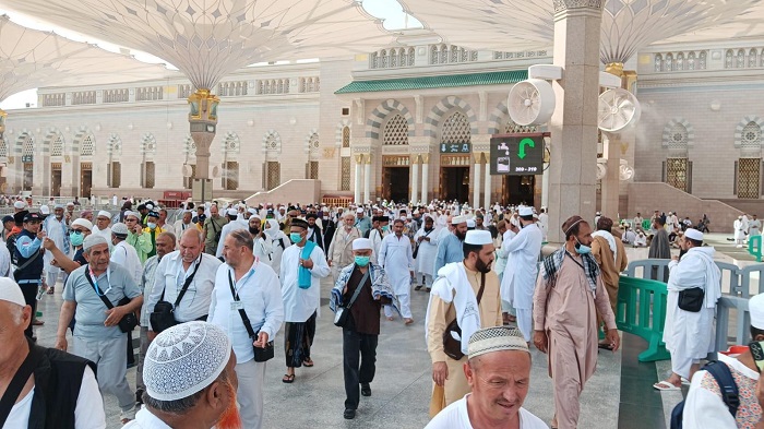 3.110 Jemaah Haji Riau sudah di Madinah, Secara Bertahap Menuju Makkah