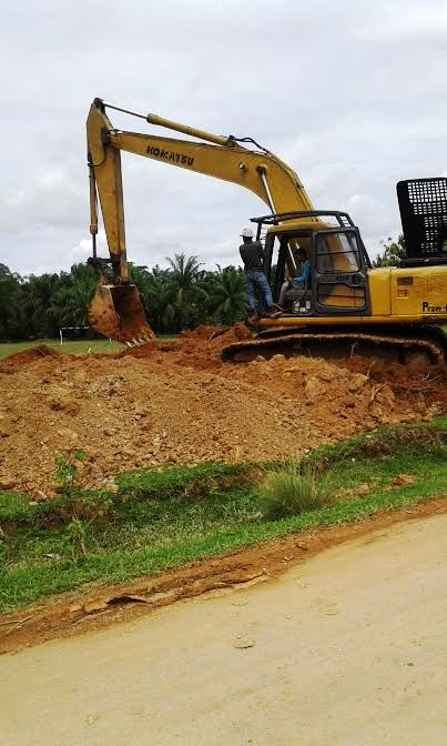 Desa Sialang Rindang Siapkan Lokasi Pasar Karet