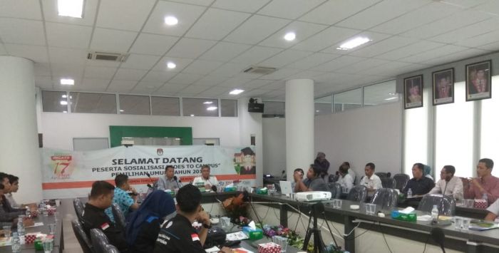 KPU Riau Sosialisasi Pemilu di Kampus UIR