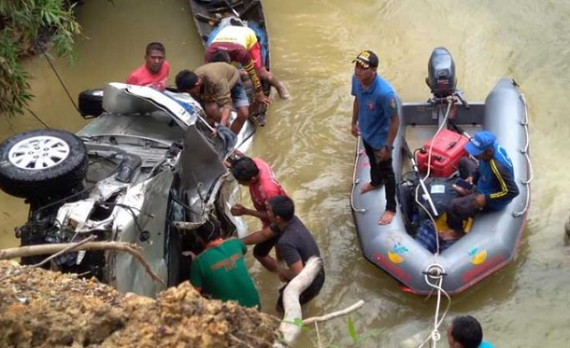 Korban Innova Terjun ke Sungai Kampar di KM 77-78 Merangin Dua Orang, Seorang Warga RAPP