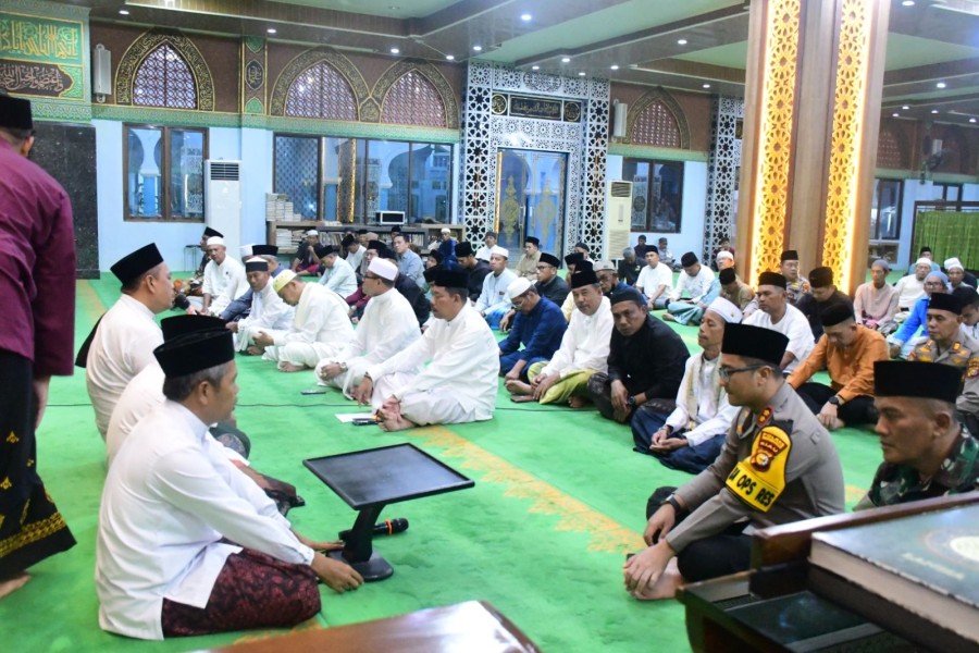 Sambut Tahun 2026, Pemkab Bengkalis Gelar Zikir dan Doa Bersama di Masjid Agung Istiqomah