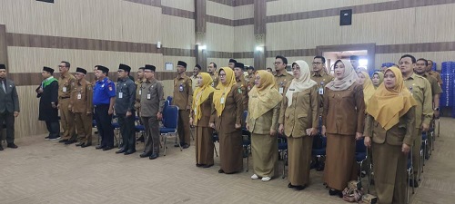 Lantik Tiga Pejabat Pemko Dumai, Wawako Sugiyarto: Mari Bersinergi Demi Kemajuan Pembangunan