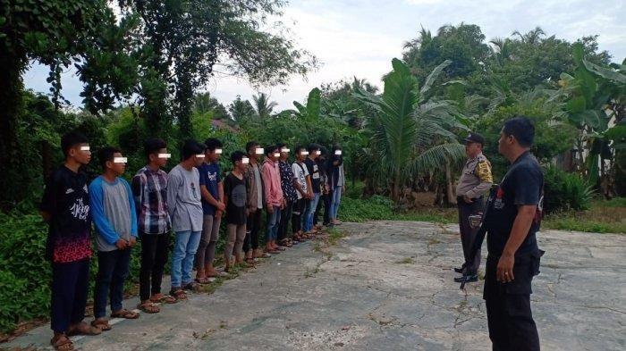 MIRIS...Belasan Siswa dan Siswi Kepergok Saat Pesta Miras dan Ngelem, Ini Penampakannya