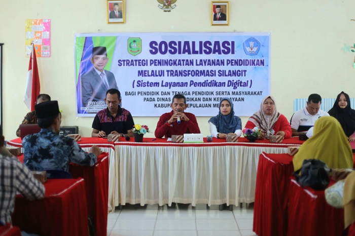 Tingkatkan Mutu Layanan, Dinas Pendidikan dan kebudayaan Kabupaten Kepulauan Meranti Luncurkan SILANGIT