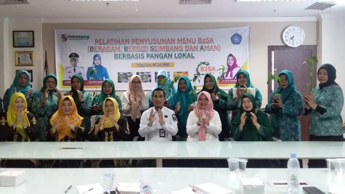 Disketapang Pekanbaru Gelar Pelatihan B2SA Berbasis Pangan Lokal