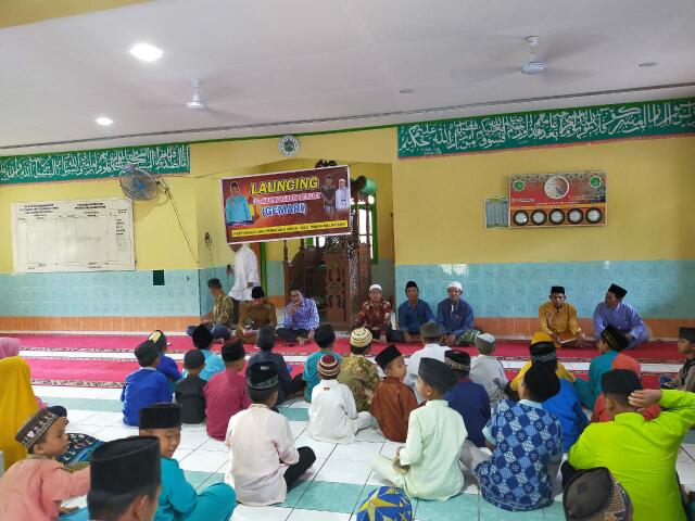 Hadiri Launching Program Maghrib Mengaji, Camat Rimba Melintang Bakal Keluarkan Surat Edaran