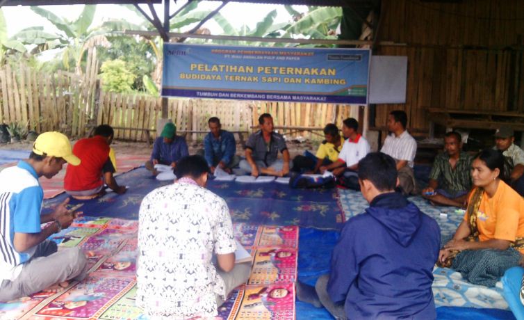 Petani Tunas Mekar Ikuti Pelatihan Budidaya Ternak di Rantau Panjang