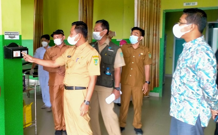 Wabup Rohil Sulaiman Kunjungi Puskesmas Bangko Jaya Pastikan Pelayanan Berjalan Prima