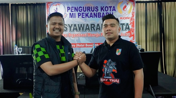 Terpilih Secara Aklamasi,  Zulkardi Pimpin Muaythai Pekanbaru periode 2025 - 2029