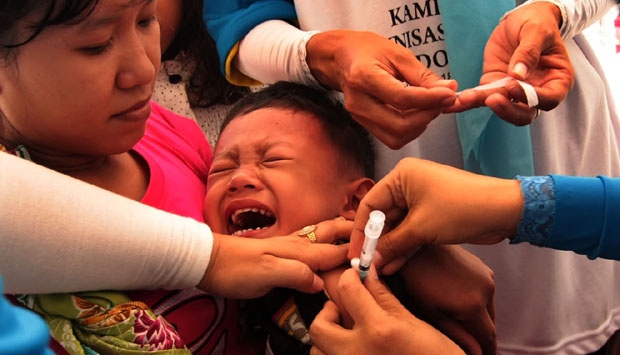 Crash Program Campak 2016, Diskes Bidik 322.818 Anak di Riau