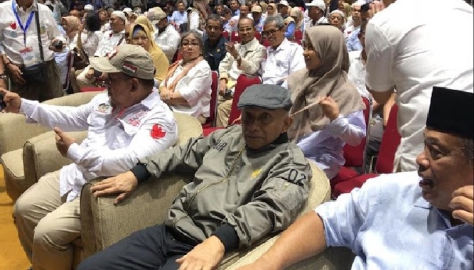 Dihadiri Amin Rais dan Djoko Santoso, Prabowo Gelar Syukur Kemenangan di Padepokan Pencak Silat TMII