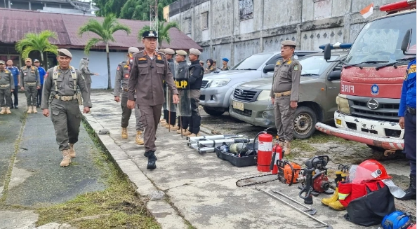 Apel di Mako Satpol PP, Wabup Muzamil : Di Pundak Satuan ini, Nama Baik dan Keamanan Pemerintah Dipertaruhkan