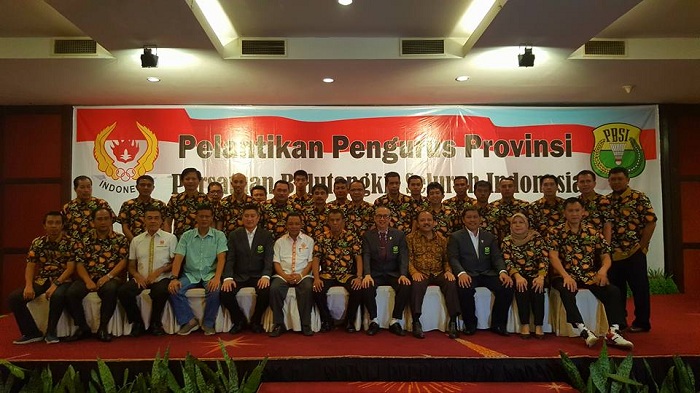 Resmi Dilantik, Pengprov PBSI Riau Ditantang Raih Mendali di PON 2020