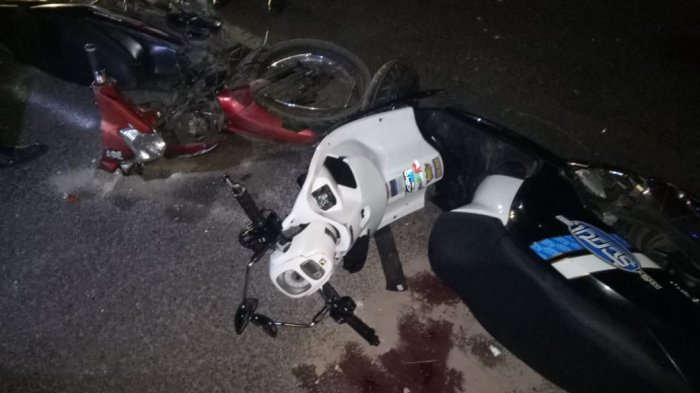 Adu Kambing' Scoopy vs Vega, Seorang Remaja Tewas