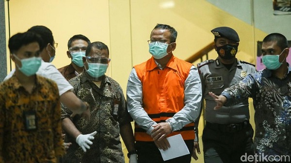 DItangkap KPK, Edhy Prabowo Minta Maaf pada Jokowi, ''Saya Sudah Mengkhianati Kepercayaan Beliau...''