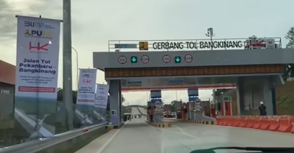 Libur Nataru, 880 Ribu Kendaraan Melintas di Tol Trans Sumatera