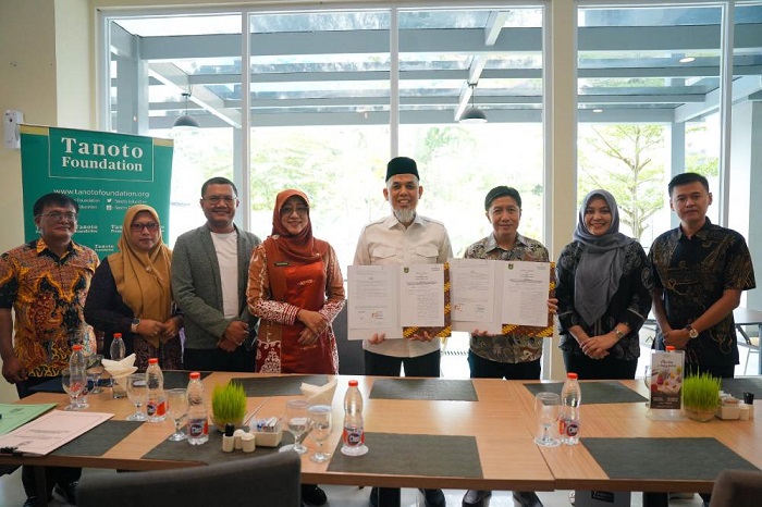 Tanoto Foundation  dan Pemkot Dumai  Teken MoU, Fokus  pada Pendidikan Dasar, PAUD dan  Pencegahan Stunting