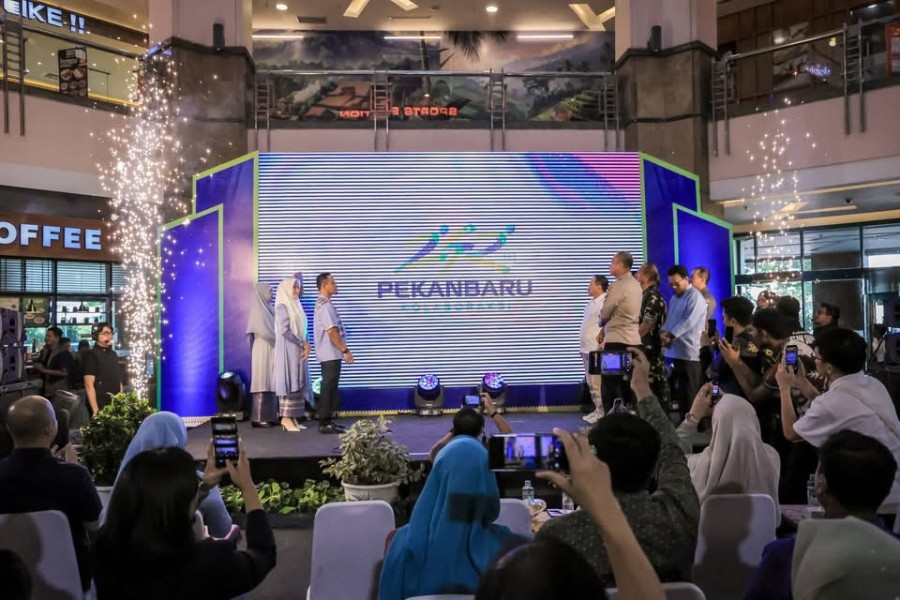 Wako Resmi Launching Logo HUT Pekanbaru Ke-242, Ini Maknanya