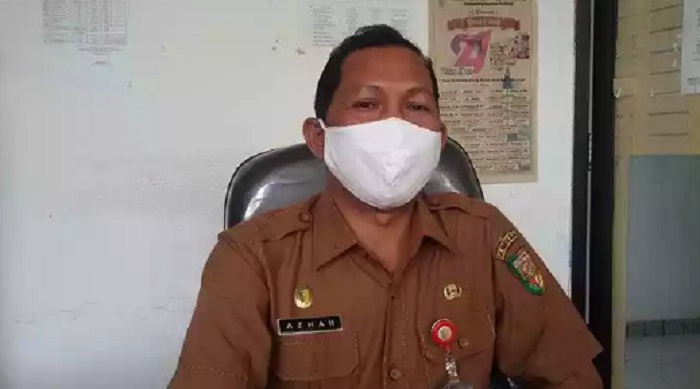 Diskopdagrin Kuansing Ingatkan Pedagang dan Pengunjung Pasar Modern