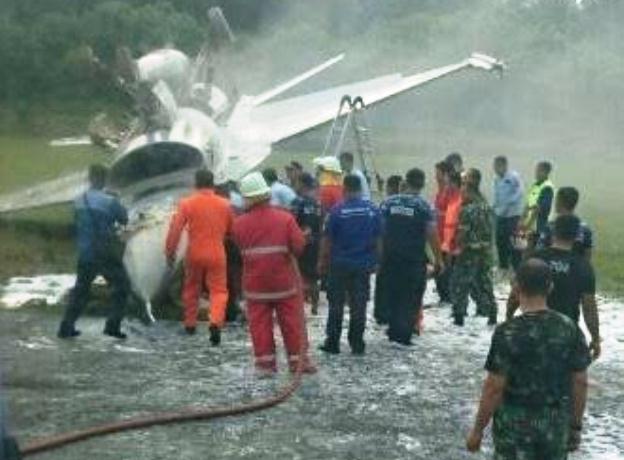 Jet Tempur Milik TNI AU Lanud Roesmin Nurjadin Tergelincir di Landasan Pacu